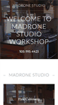 Mobile Screenshot of madronestudio.com