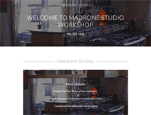 Tablet Screenshot of madronestudio.com